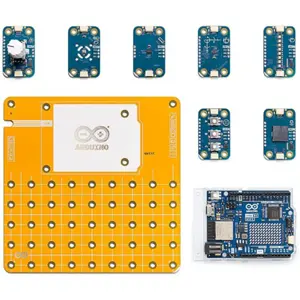 Kit Arduino Plug and Make com UNO R4 WiFi e 7 módulos Modulino®