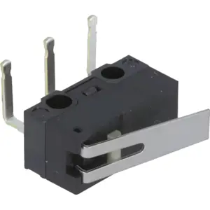 Microswitch SNAP ACTION p/ PCB 90º com patilha