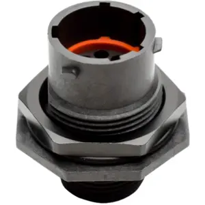 Ficha 10 pinos macho (sem terminais) para painel 5A 250V IP68