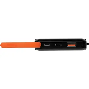 Powerbank Solar 10.000mAh c/ lanterna LED + SOS (USB-C PD 2.0 + USB-A QC 3.0) - IP44