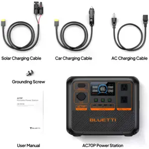 Power Station 1000W 864Wh c/ Bluetooth