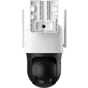 Câmara IP (Wi-Fi / Ethernet) Pan/Tilt 4K c/ 2 lentes, Zoom Híbrido 6x e IA - IP65