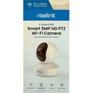 Cámara IP (Wi-Fi / Ethernet) PTZ Smart 5MP IR 12 m - para interior