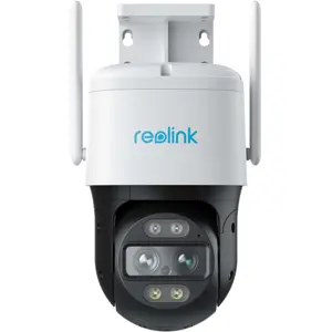 Câmara IP (Wi-Fi / Ethernet) Pan/Tilt 4K c/ 2 lentes, Zoom Híbrido 6x e IA - IP65