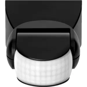 Sensor de movimento PIR 220VAC 180º (compatível c/ Tuya) - IP65 - Preto