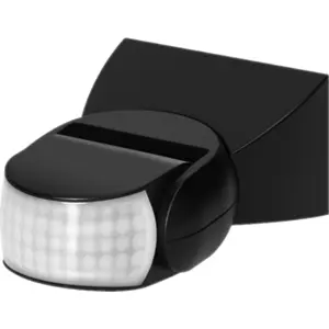 Sensor de movimento PIR 220VAC 180º (compatível c/ Tuya) - IP65 - Preto