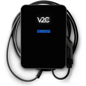 Carregador para carro elétrico (Wallbox) 22kW trifásico c/ CDP, Detetor de fugas DC e cabo T2 10m