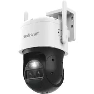 Câmara IP (Wi-Fi) PTZ 4K 8MP 2 Lentes (2.8+8mm) c/ Bateria, IR 30m - IP65