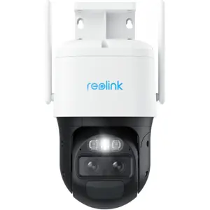 Câmara IP (Wi-Fi) PTZ 4K 8MP 2 Lentes (2.8+8mm) c/ Bateria, IR 30m - IP65