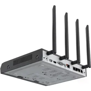 Gravador de Vídeo NVR p/ câmaras IP c/ WiFi 6 e HDD 2TB - 12 canais