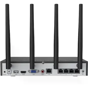Gravador de Vídeo NVR p/ câmaras IP c/ WiFi 6 e HDD 2TB - 12 canais