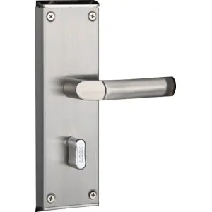 Cerradura inteligente (izquierda) con lector de tarjetas MIFARE 13.56MHz - Hotel Lock System