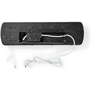 Aquecedor de quartzo 600/1200W para parede (WC) IPX4
