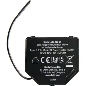 Módulo Add-On de Comunicação LoRa (até 5km) para dispositivos Gen3/Gen4