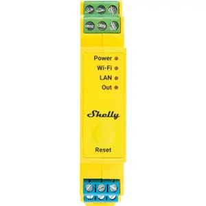 Módulo controlador dimmer inteligente para carril DIN de 5 canales (RGBWW) 12/24V DC