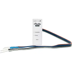 Módulo medidor de consumo trifásico WiFi c/ 3 TC's incorporados de 63A e Fios