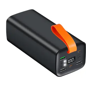 Powerbank 50.000mAh 100W QC/PD 3.0 (2x USB-A + 2x USB-C) c/ ecrã LCD