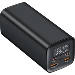 Powerbank 20.000mAh 65W QC/PD 3.0 (2x USB-A + 2x USB-C) con pantalla LCD