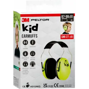 Protector auricular para crianças SNR 27dB
