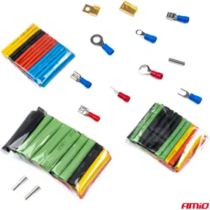 Sortido de terminais isolados e mangas Termo-retrateis [678 pcs]