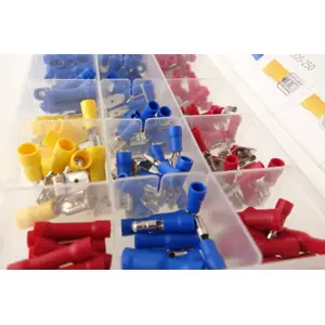 Sortido de terminais isolados [250 pcs]