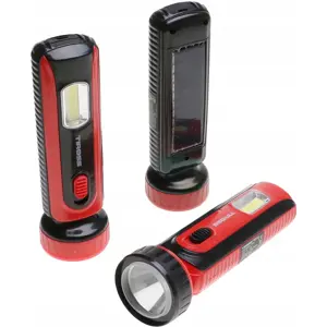 Lanterna LED Solar (LED 1W + LED COB)