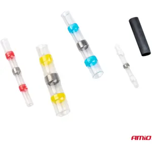 Sortido de Ligadores de auto soldadura térmica + mangas [100pcs]