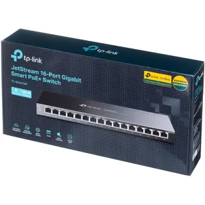 Switch 16P (8PoE+) Gigabit Jetstream Smart L2+ con Gestión Omada SDN