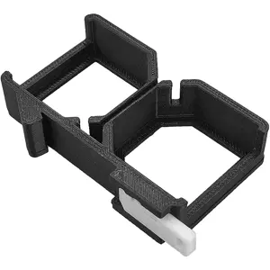 Suporte de calha DIN DUPLO para Shelly Gen4  [Flame Retardant]