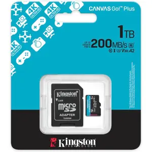 Cartão de memória MicroSDXC 1TB Classe 10 UHS-I + adaptador SD Canvas Go! Plus