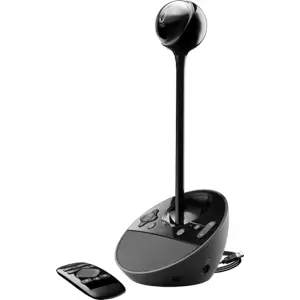 Câmara de videoconferência motorizada 1080p, c/ microfone omnidirecional e altifalante