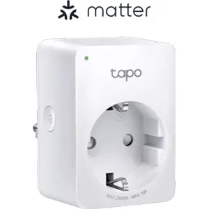 Tomada Inteligente Wi-Fi Mini com Matter - 10A 2300W