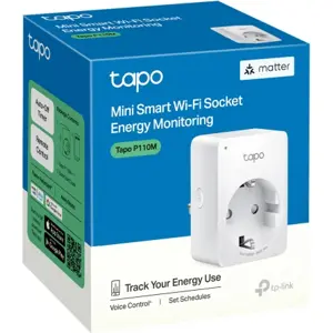 Tomada Inteligente Wi-Fi Mini com Matter - 16A 3680W c/ medição consumo