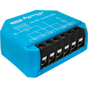 Módulo interruptor para automação Wi-Fi 2 canais 110–240VAC 200+700W - Sem Neutro