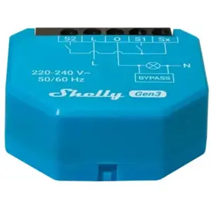 Módulo interruptor para automação Wi-Fi 1 canal 110–240VAC 200W - Sem Neutro