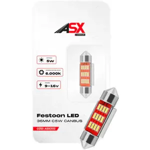 Lâmpada LED Festoon (C5W) 12V 264lm CANbus - 36mm