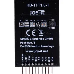 Módulo ecrã LCD 1.8'' Touch (128x160px) com controlador SPI