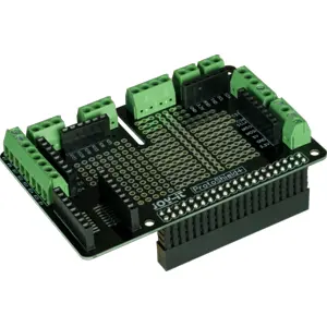 Placa Hat protoboard compatible con Raspberry Pi B+, 2, 3 y 4