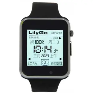 Smartwatch de open-source com ESP32-S3 e LoRa 868MHz - Prateado