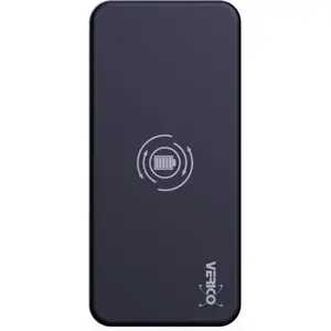 Powerbank c/ carregamento Qi Wireless 10.000mAh c/ 2x USB-A + USB-C PD