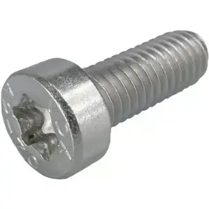 Parafuso de aço zincado M4x20mm Torx TX20 ISO14580