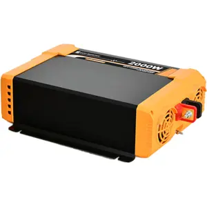 Inversor 12VDC ➝ 230V onda sinusoidal pura 2000W c/ USB + painel remoto