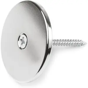 Íman Neodymium (NdFeB) redondo com furo p/ parafuso N35 - Ø50x4mm [Polo Norte]