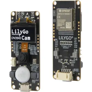 Placa IoT ESP32-S3 con Cámara OV5640 5MP, OLED 0.96'', Mic y Sensor PIR