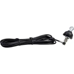 Antena CB [~10 km] c/ inclinação - 59cm (4m RG58 - PL259)