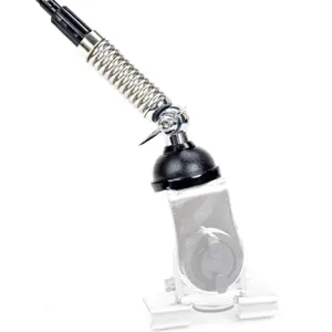 Antena CB [~10 km] c/ inclinação - 59cm (4m RG58 - PL259)