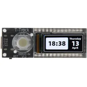 Placa ESP32-S3 con pantalla AMOLED 1.1'' y mini trackball