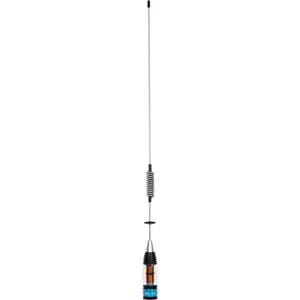 Antena CB [~9 km] c/ base magnética - 70cm (4m RG58 - PL259)