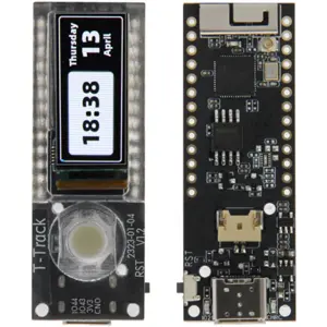 Placa ESP32-S3 con pantalla AMOLED 1.1'' y mini trackball