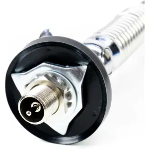 Antena CB [~10 km] c/ inclinação - 59cm (4m RG58 - PL259)